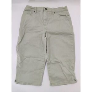 Gloria Vanderbilt‎ Amanda All Around Slimming Effect Capri Pants Size 8